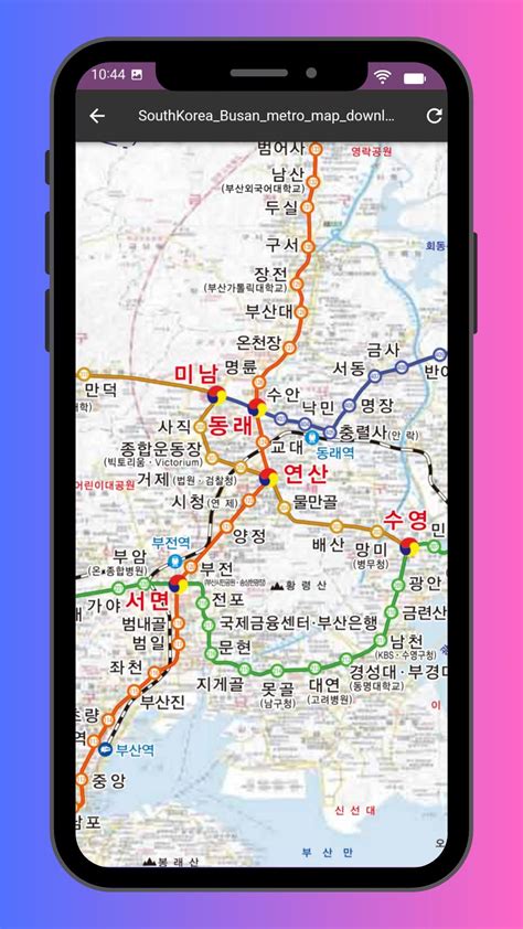 Busan Metro Map 2023 APK for Android Download