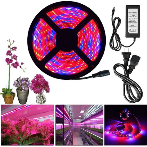 LED Grow Light Full Spectrum DC 12V 5050 Aquarium Greenhouse Plant ...