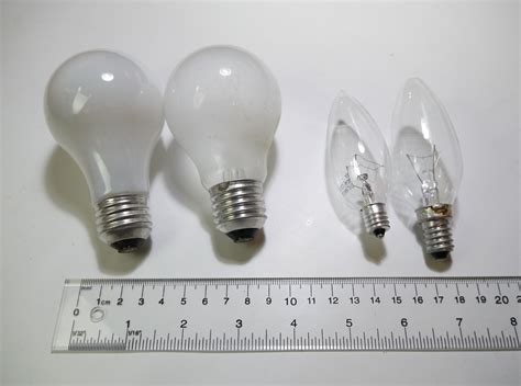 Light Bulb Socket Sizes Chart - Garage Sanctum