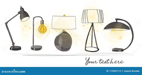 Pencil Table Lamp Design Drawing - Table Lamp Idea