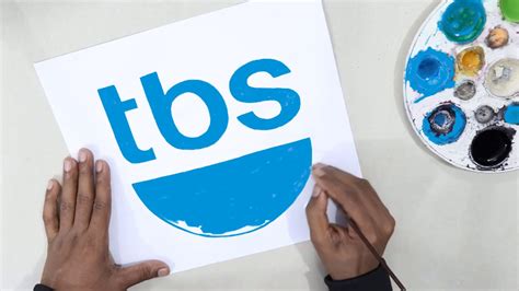 How to draw the TBS logo @TBS - YouTube