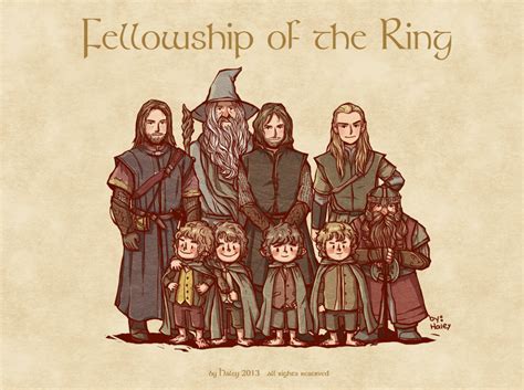 Fellowship of the Ring by haleyhss on DeviantArt