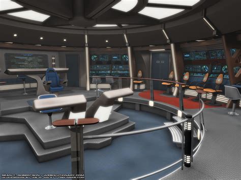 Bridge of a Excelsior-class starship. | Star trek ships, Star trek ...