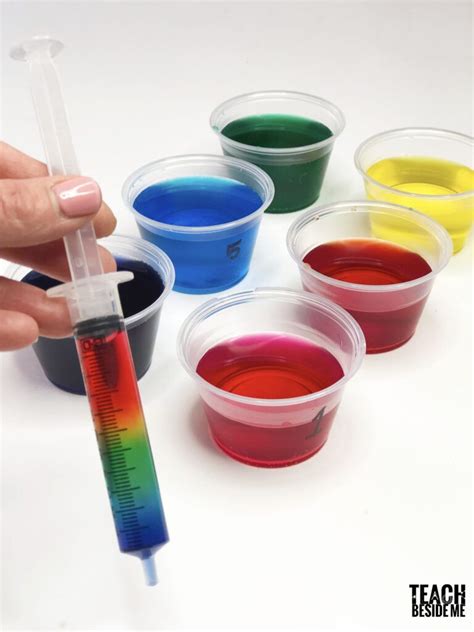 Rainbow Science: Sugar Density Experiment | Density experiment, Rainbow experiment, Easy science ...