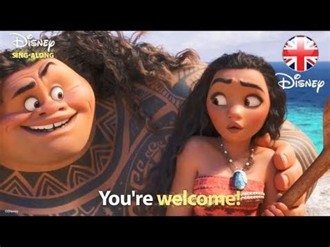 Moana Maui Song Lyrics You're Welcome - Koplo Png