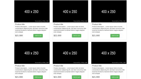 24 Bootstrap Grid Examples