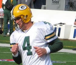 National Football League: Quarterback Brett Favre breaks record for ...