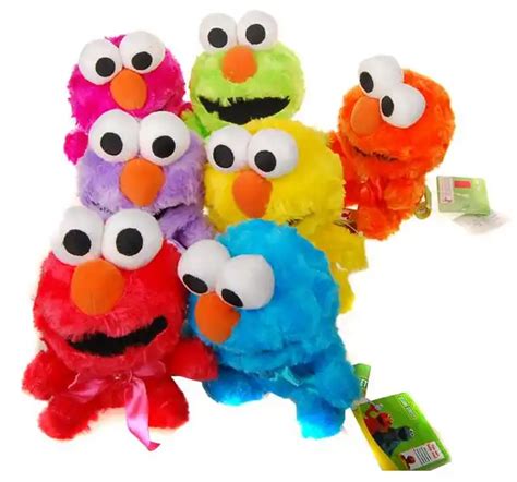 BOHS Pelucia Genuine Original Elmo Sesame Street Plush Toy Doll 7 ...