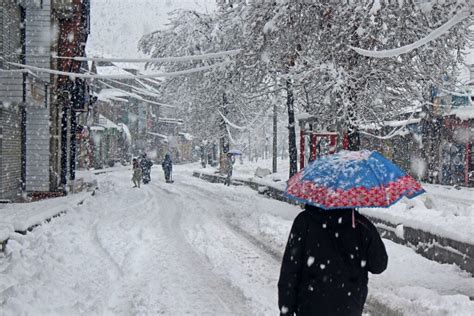 In pics: Heavy snowfall in Kashmir