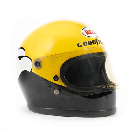 Bonhams : Kenny Roberts - a c.1975 Bell crash helmet,