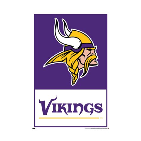 Shop Trends NFL Minnesota Vikings - Logo 2021 Wall Poster