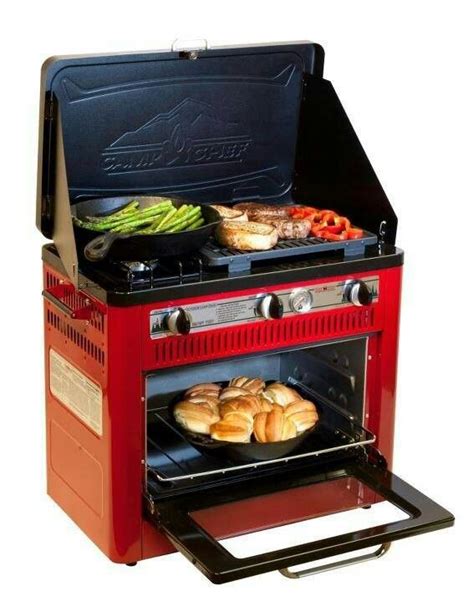 Portable oven | Tent camping, Rv camping, Camping fun