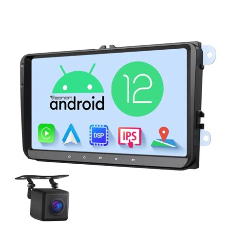 CAM+CAR STEREO ANDROID Auto 12 GPS Head Unit DSP CANBus For VW Passat Golf Jetta $359.11 - PicClick
