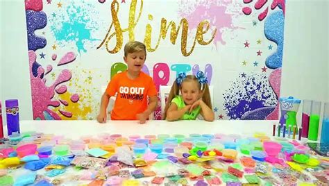 Diana and Roma make a Giant slime - video Dailymotion