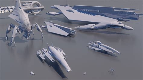 Starships Size Comparison (Mass Effect) - YouTube