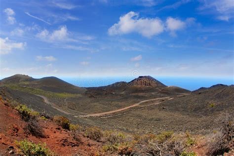 Teneguia Volcano in La Palma Canary Island Stock Image - Image of spain ...