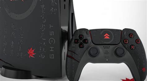 Custom Ghost Of Tsushima PS5 Design Looks Sleek And Beautiful ...