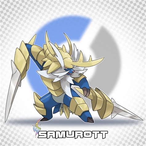 Shiny Gazza Art on Instagram: “Mega Samurott Water/Steel type Ability ...