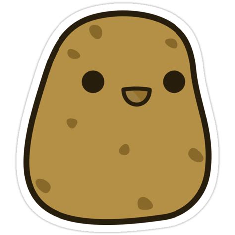 "Cute potato" Stickers by peppermintpopuk | Redbubble