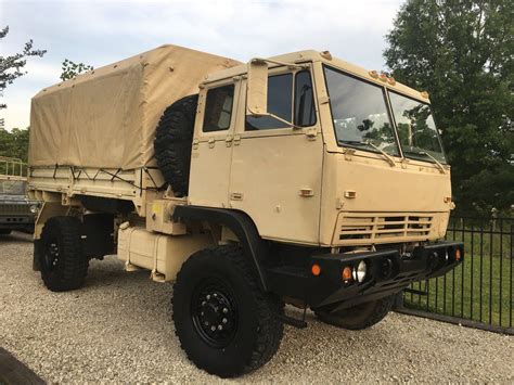 rare 1997 Stewart & Stevenson LMTV M1081 4X4 Military Cargo truck for sale