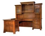 Gallanheim Corner Desk from DutchCrafters Amish Furniture