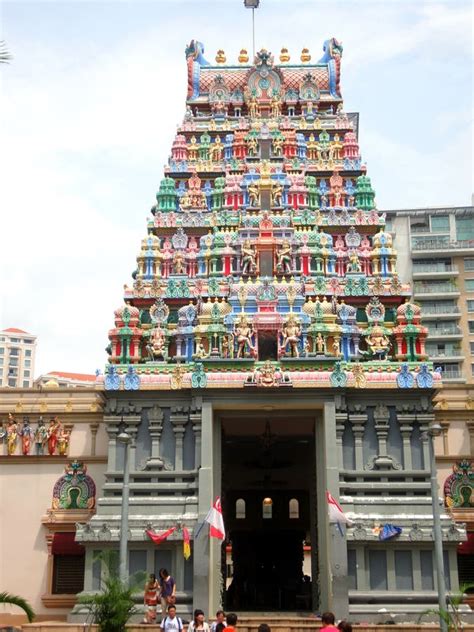 Sri Veeramakaliamman Temple, Little India, Singapore Editorial Image ...