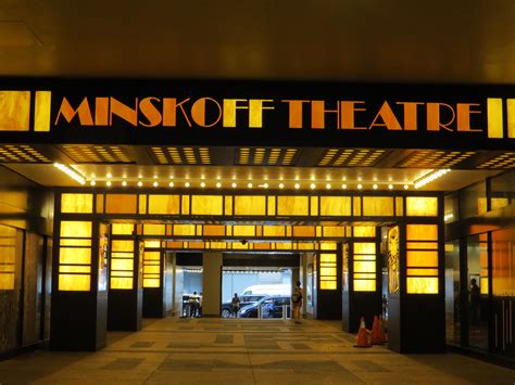 Minskoff Theatre on Broadway in NYC