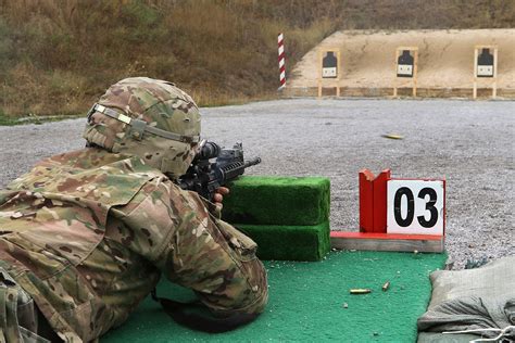 Firing A Carbine