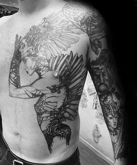 60 Valkyrie Tattoo Designs For Men - Norse Mythology Ink Ideas