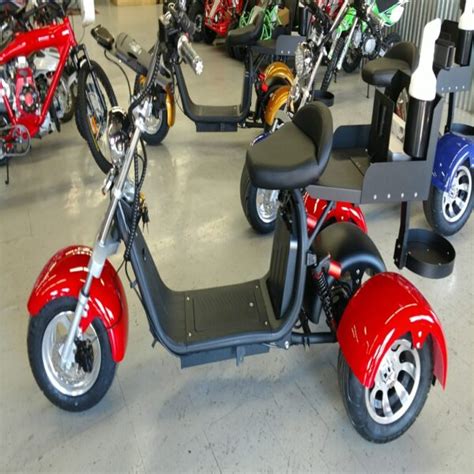 Fat Tire 3-Wheel “Rebel Trike XR” Electric Golf Scooter - Extended Range