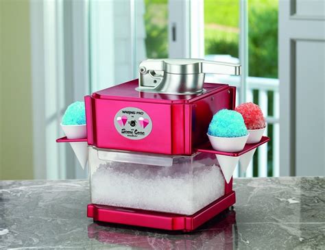 Waring Metallic Red Snow Cone Maker » Gadget Flow