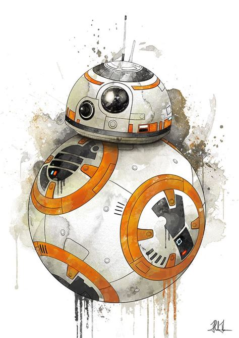 BB-8 by AlexAasen #illustration #starwars | Star wars painting, Star wars fan art, Ray star wars