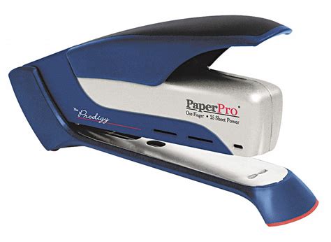 PAPERPRO Stapler, 25 Sheet, Blue/Silver - 35Y638|ACI1118 - Grainger