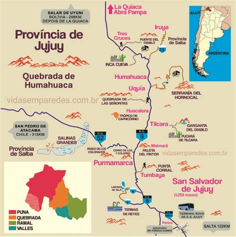 Jujuy, Argentina: o que fazer, melhores passeios e preços | Argentina, Mapa turístico, San salvador