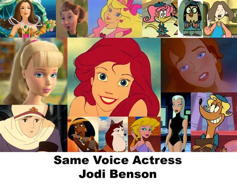 Happy Birthday to Jodi Benson! The voice with "the voice" of our childhood. | Disney crossovers ...