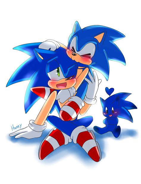 Modern Sonic and Classic Sonic by Hanny26046 on DeviantArt