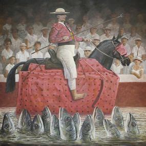 El Picador by Bertrand Bataille, 2023 | Painting | Artsper