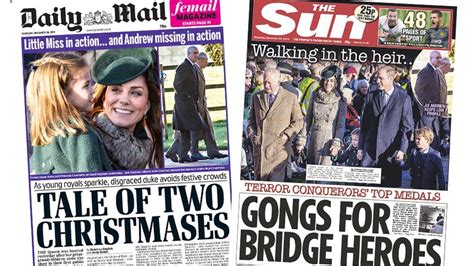 Newspaper headlines: Queen's 'two Christmases' and London Bridge hero ...