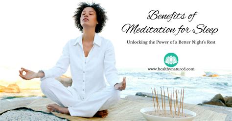 Benefits Of Meditation For Sleep, And A Better Night's Rest.