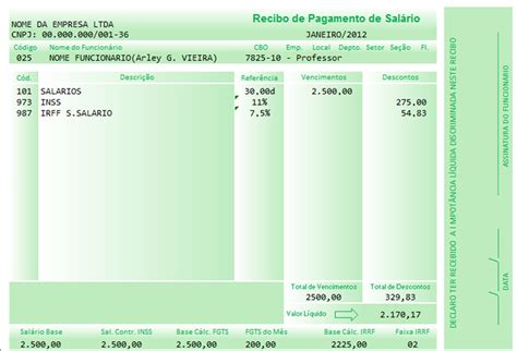 Holerite De Pagamento Modelos Editavél No Excel Envio Grátis - R$ 5,99 em Mercado Livre