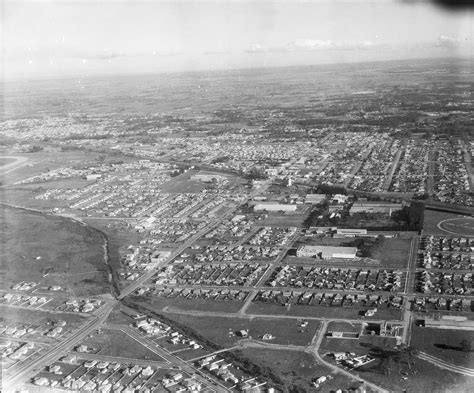 Negative - Aerial View of Springvale, Victoria, 03 Oct 1958