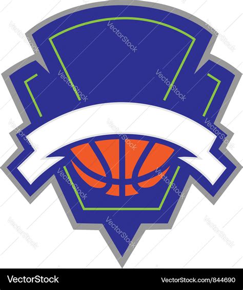 Basketball logo Royalty Free Vector Image - VectorStock