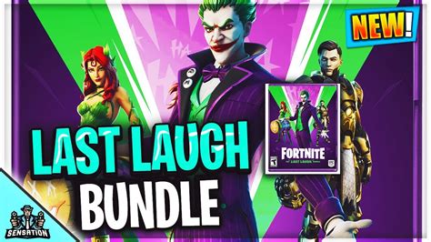 *NEW* JOKER SKIN THE LAST LAUGH BUNDLE PACK IN FORTNITE - YouTube