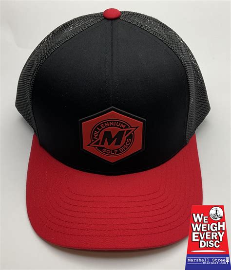 Millennium Patch M Logo Trucker Hat • Marshall Street Disc Golf