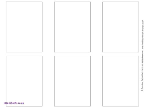 Simple Card Template For Word - Cards Design Templates