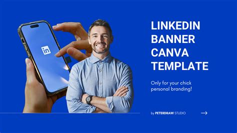 LinkedIn Banner Canva Template for Your Personal Branding