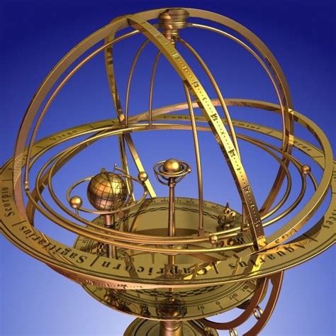 armillary sphere 3d model