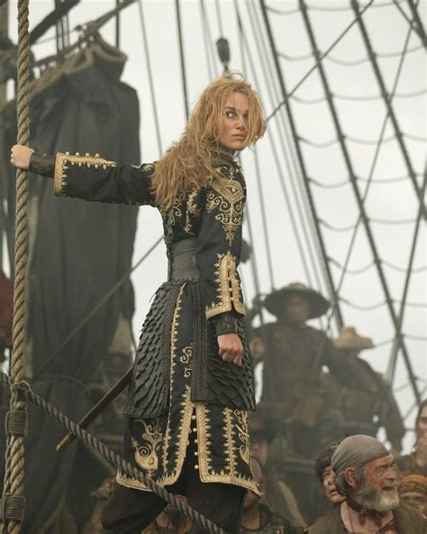 Keira Knightley as Elizabeth Swann in the movie ’Pirates of the ...