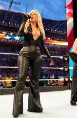 BEBE REXHA Performs at Wrestlemania 37 in Tampa 04/10/2021 – HawtCelebs