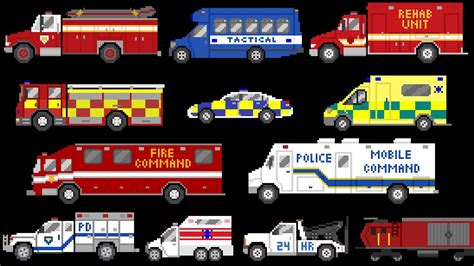 Emergency Vehicles 4 - The Kids' Picture Show - YouTube